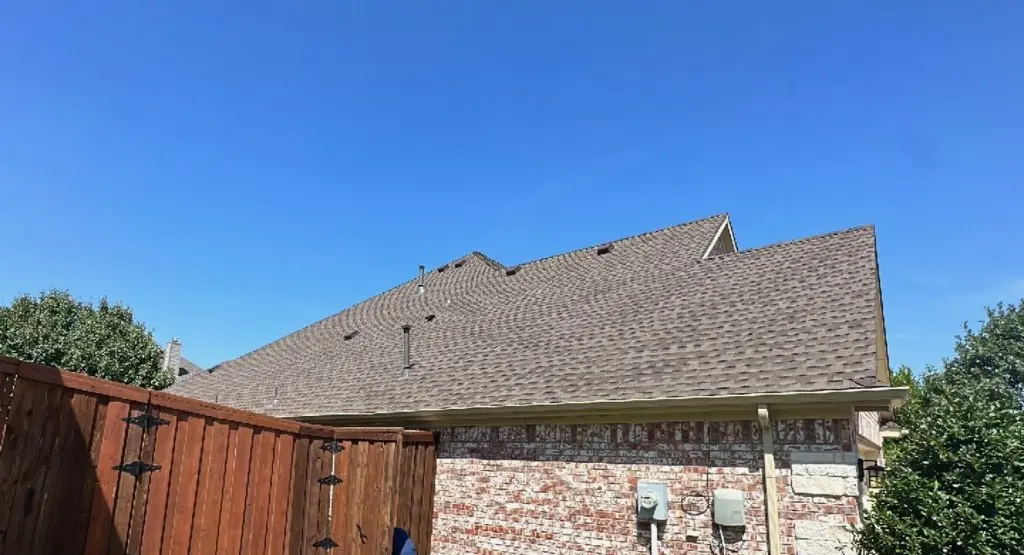 Completed roof replacement project in Santa Fe Springs